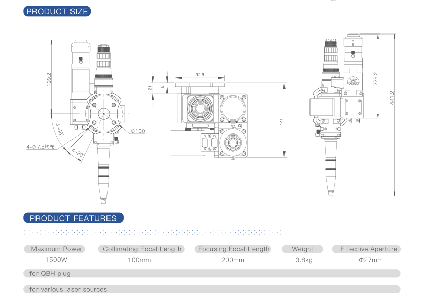 ND24 Wobble Welding Head